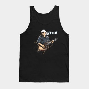 toby keith vintage artstyle Tank Top